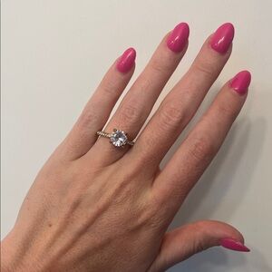 Zara Gold and Silver Women's Ring